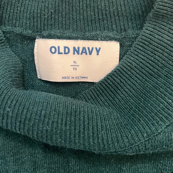 Teal Old Navy Mock Neck - XL - Picture 2 of 2